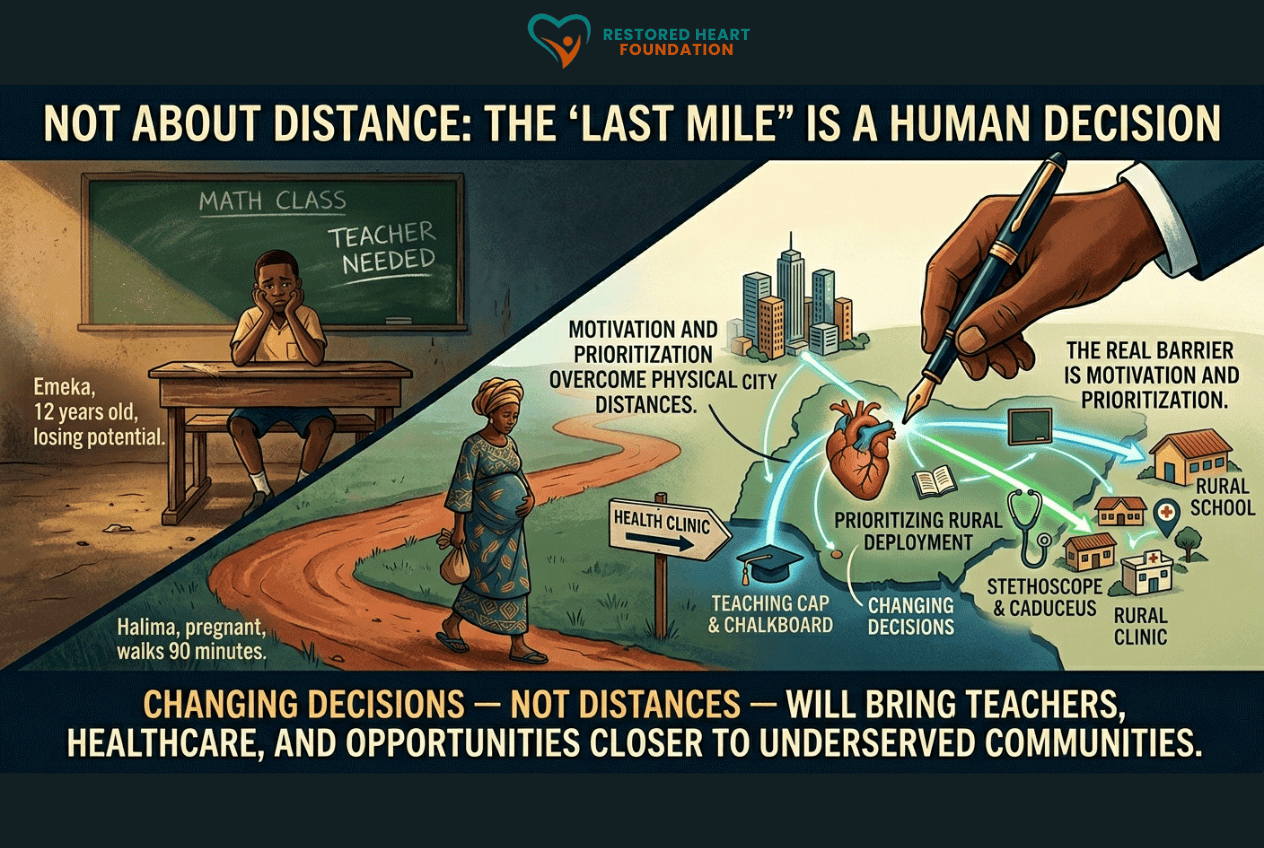 The Last Mile Is Not a Distance: It Is a Decision